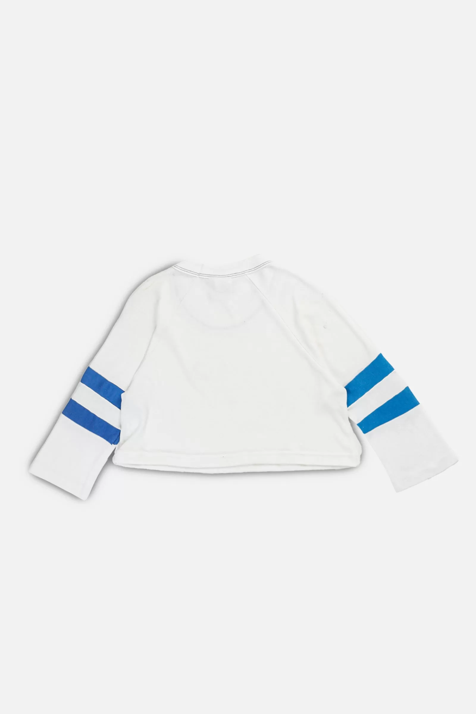 Rework LA Dodgers MLB Crop Long Sleeve Tee - XS