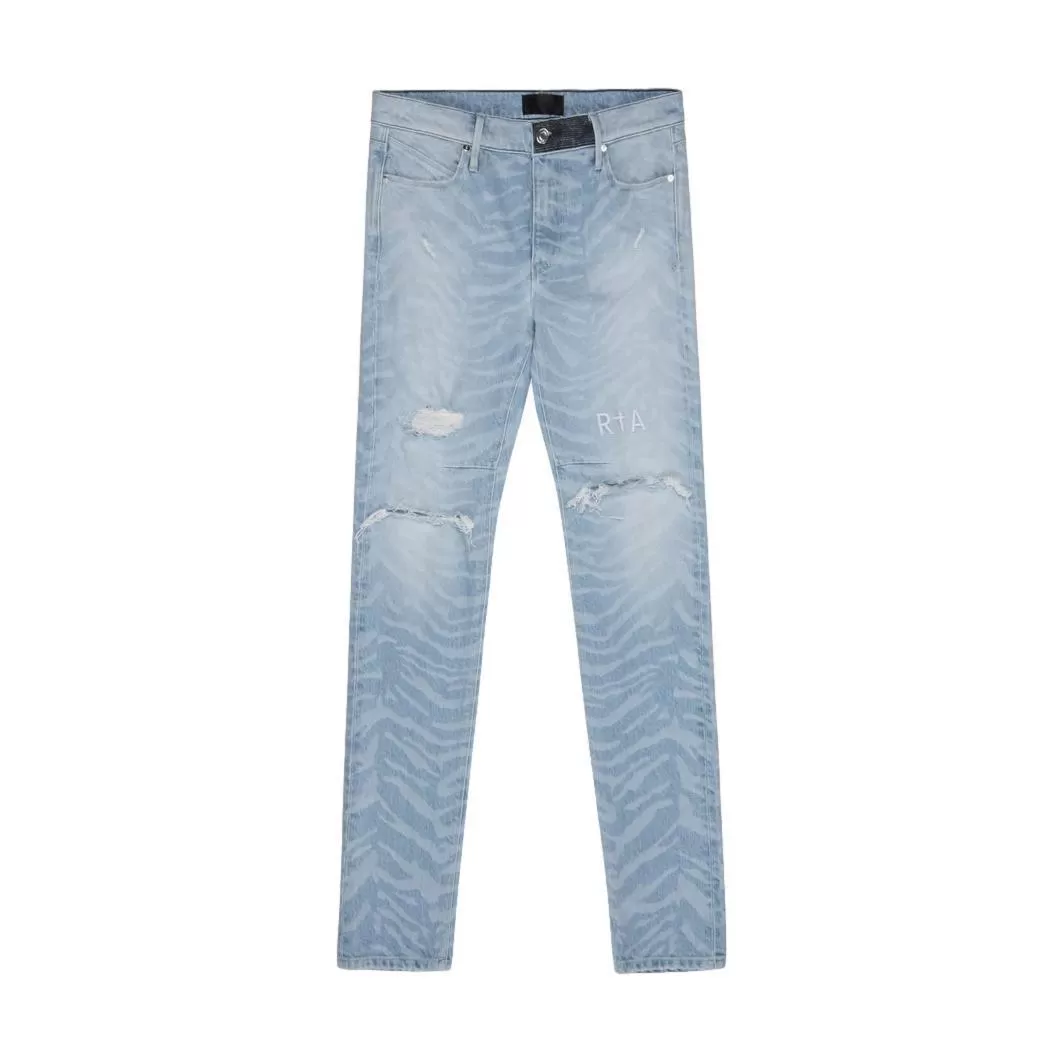 RTA BRYANT MEDIUM BLUE ZEBRA JEANS