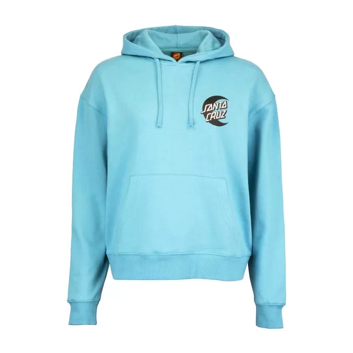 Santa Cruz Unisex hooded sweatshirt Cabana turquoise