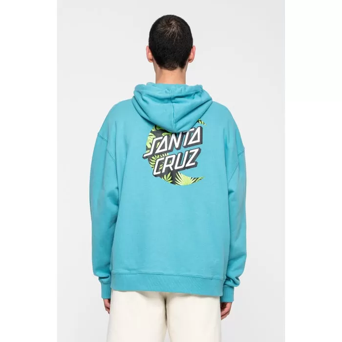 Santa Cruz Unisex hooded sweatshirt Cabana turquoise