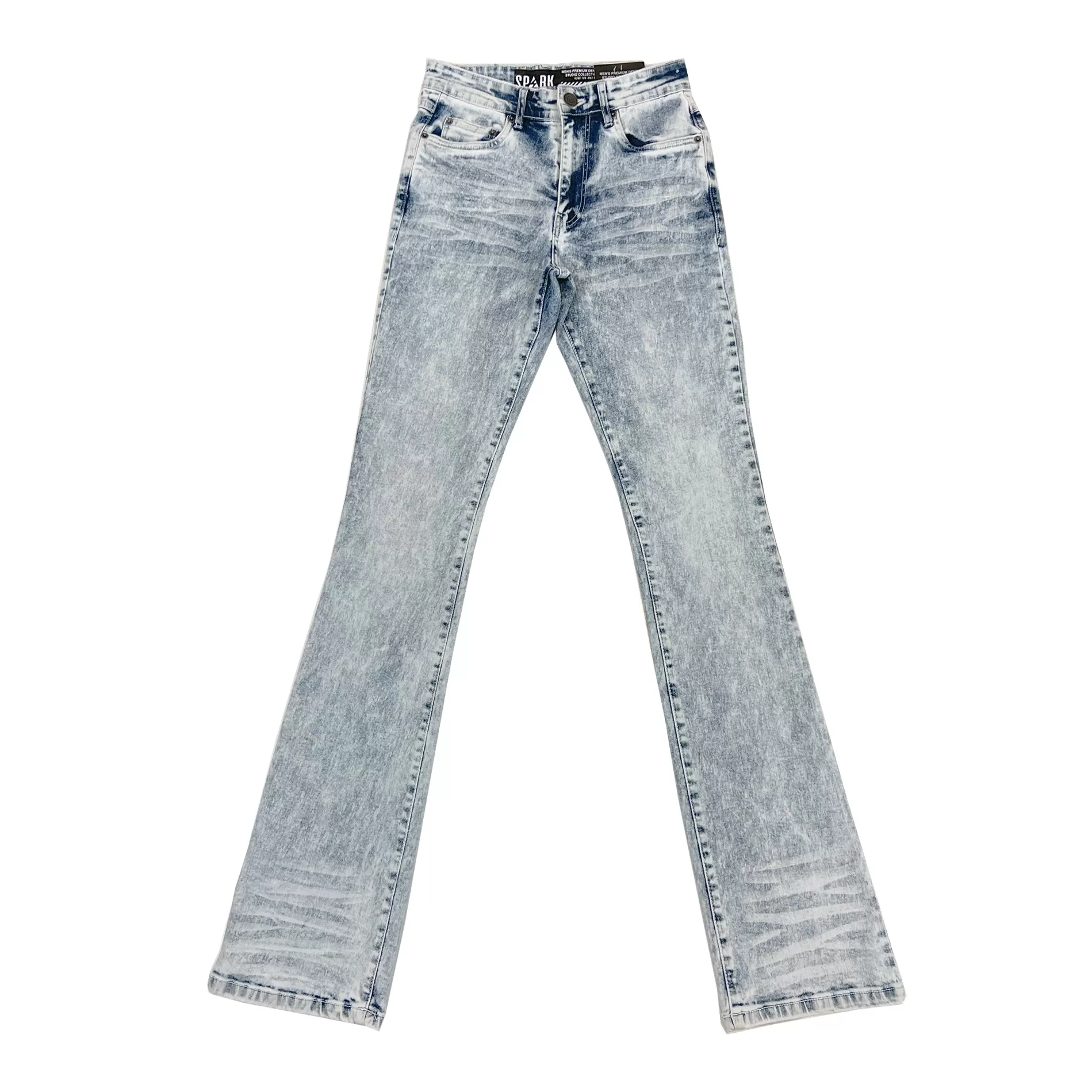 Saprk Premium Stretch Stacked Jean (Bleach Blue)