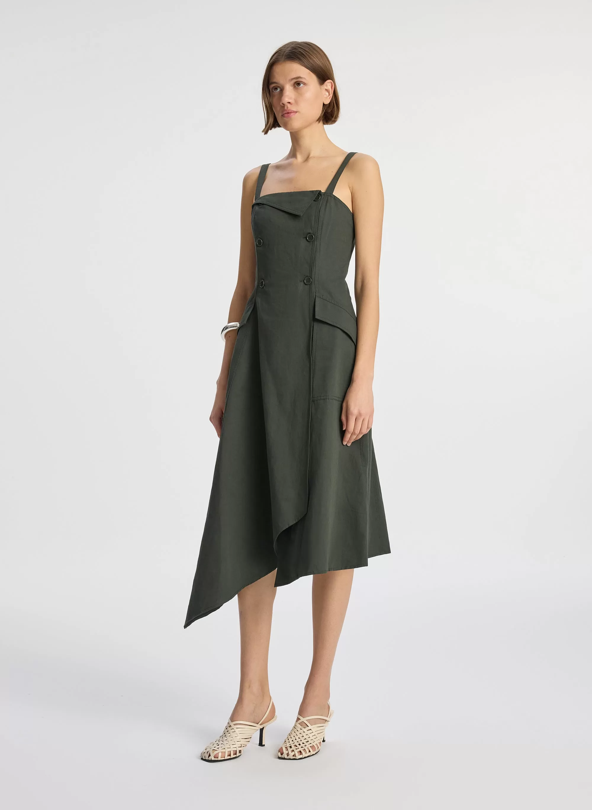 Scarlett Cotton Midi Dress