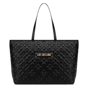 Shopping Bag Donna LOVE MOSCHINO linea Quilted colore Nero JC4166