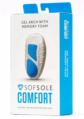 Sofe Sole Womens Comfort Gel Arch with Memory Foam