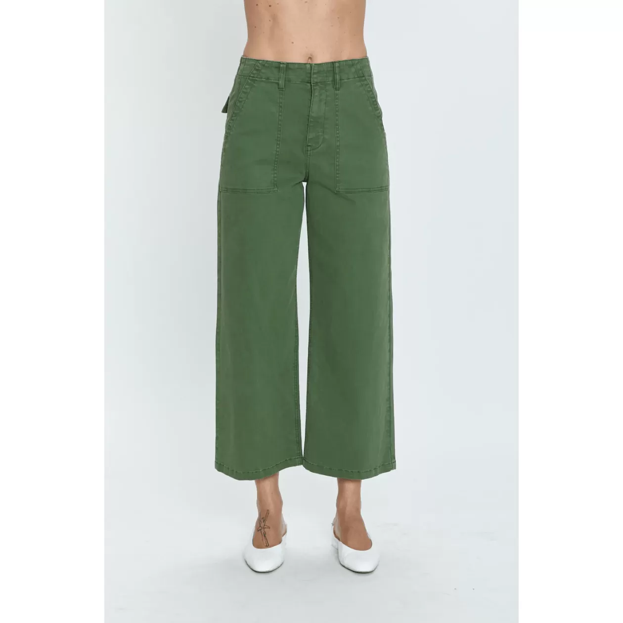 Sophia Wide Leg Utility Ankle