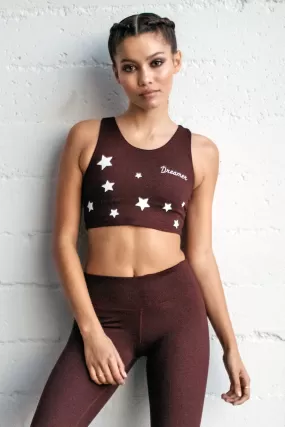 Spiritual Gangster Dreamer Tech Crop Bra