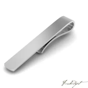 Sterling Silver Short Classic Tie Pin