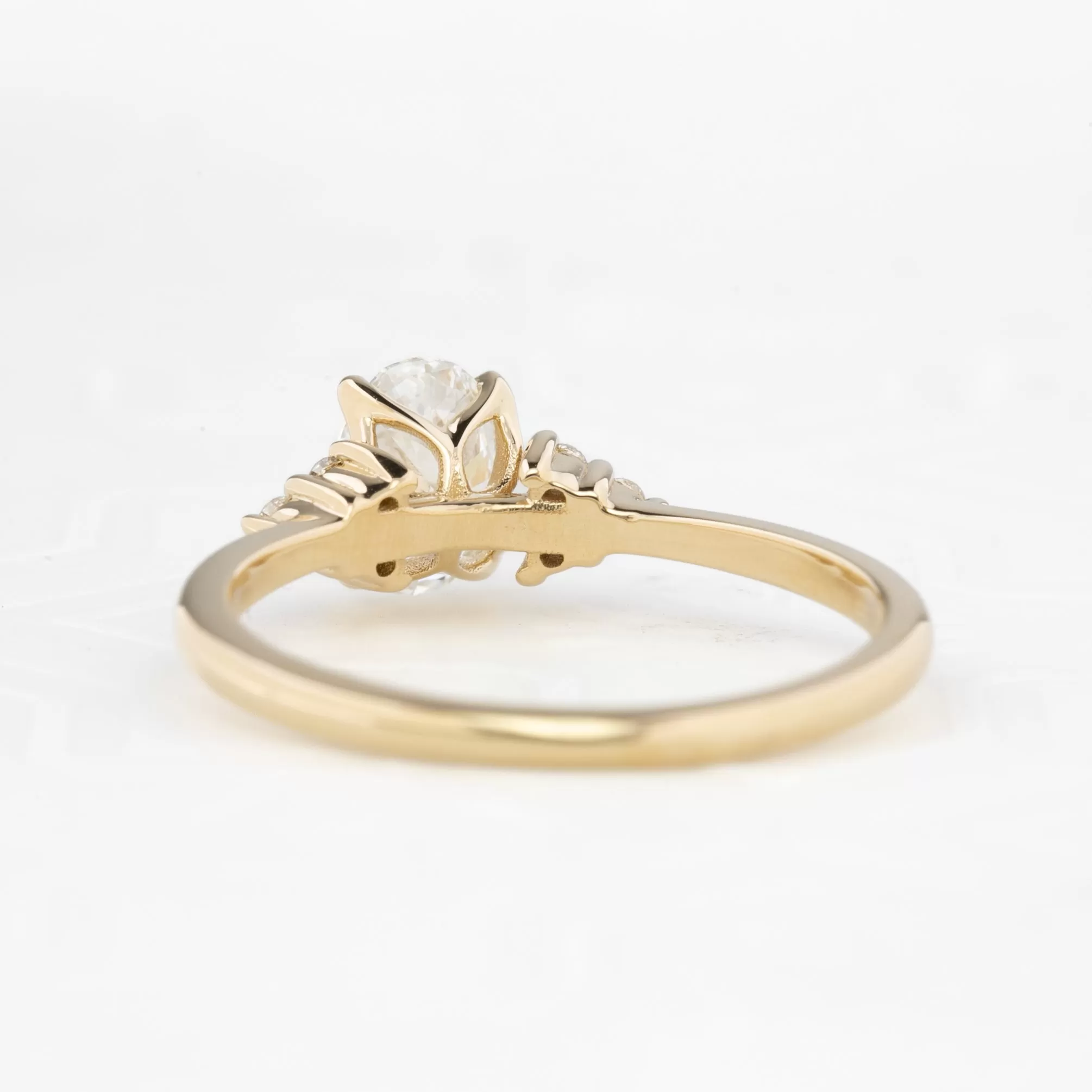 Teresa Ring 0.70ct Lab Diamond, 14k Yellow Gold (One of a kind)