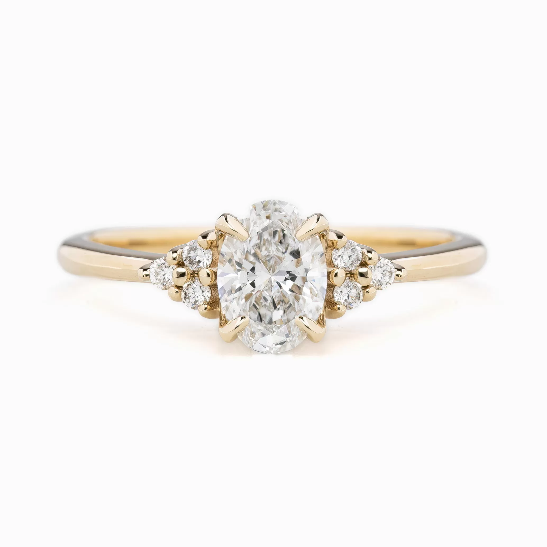 Teresa Ring 0.70ct Lab Diamond, 14k Yellow Gold (One of a kind)