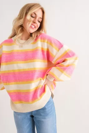 The Rosemary Striped Sweater