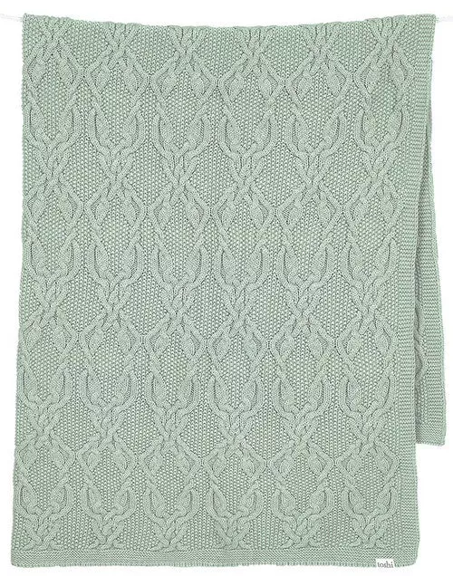 Toshi Organic Blanket Bowie Jade