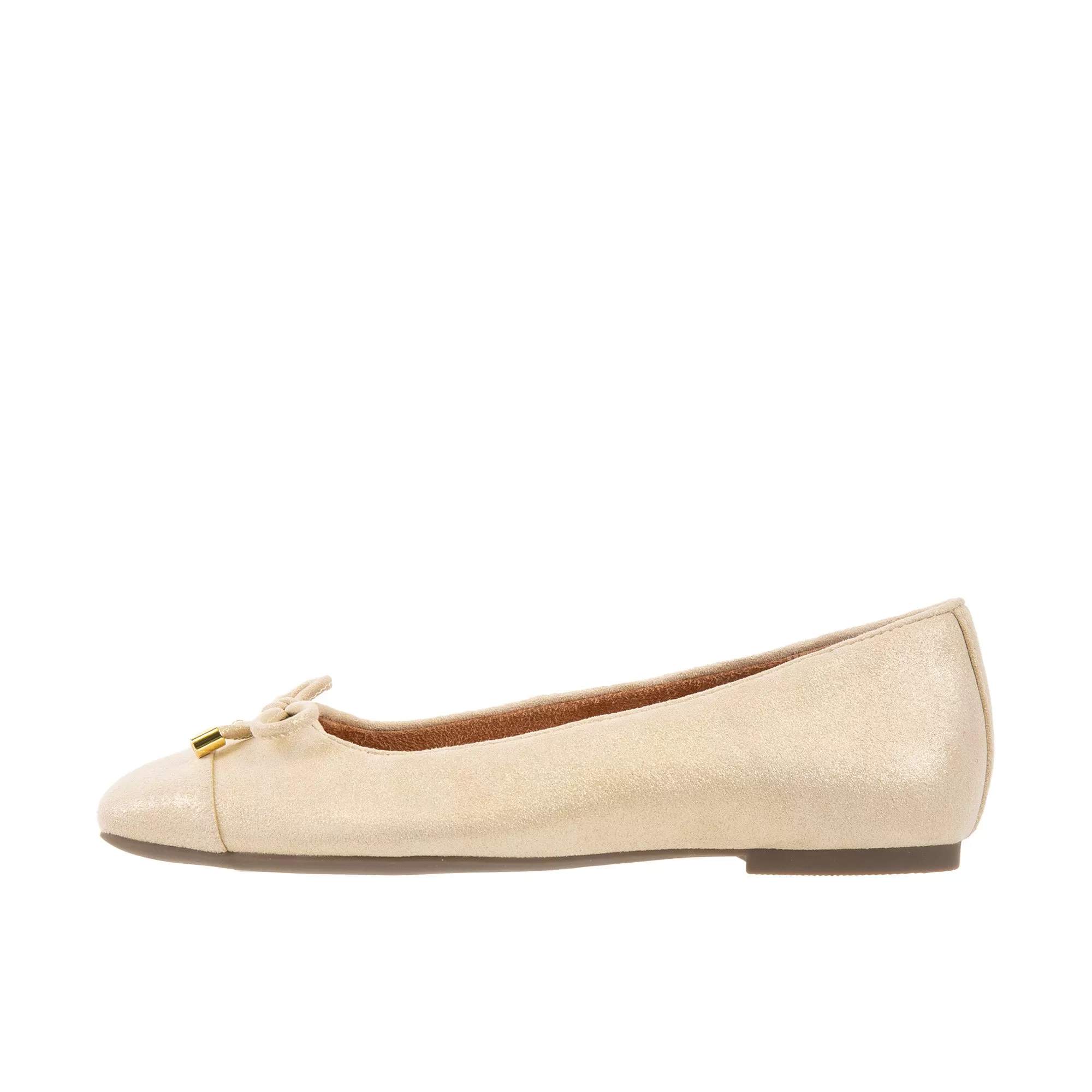 Vionic Womens Klara Ballet Flat Gold