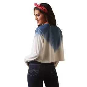 Women's Ariat Howdy Ombre Top