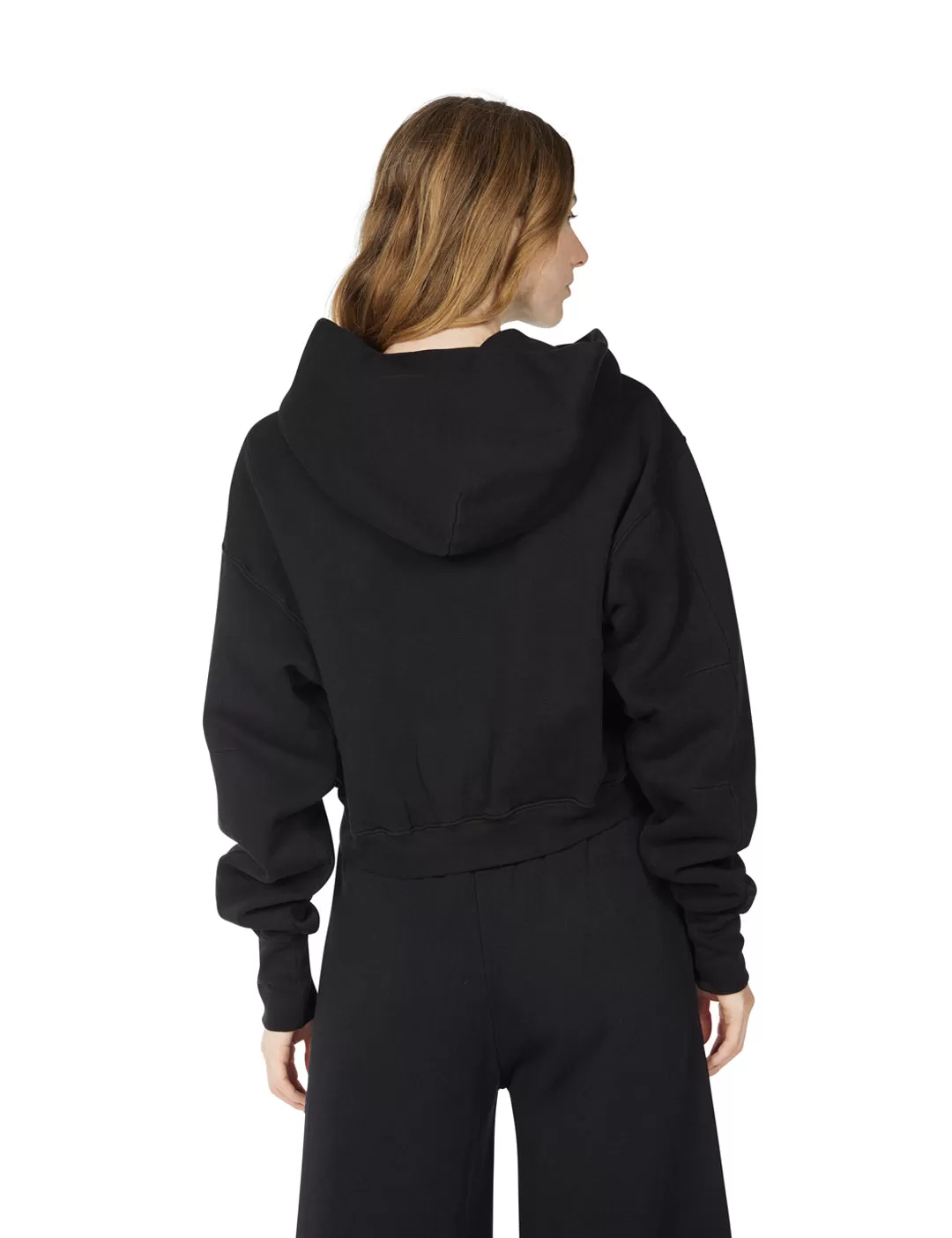 Zendaya Crop Zip Hoodie